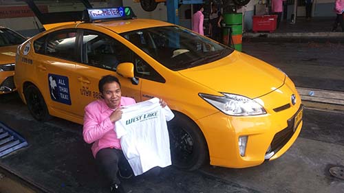 Bangkok ,Thailand—ZC Rubber had expanded its tire supplies to All Thai Taxi, a large taxi company in Bangkok, Thailand owns 500 Hybrid taxis, to provide premium Westlake tires and excellent service for them.